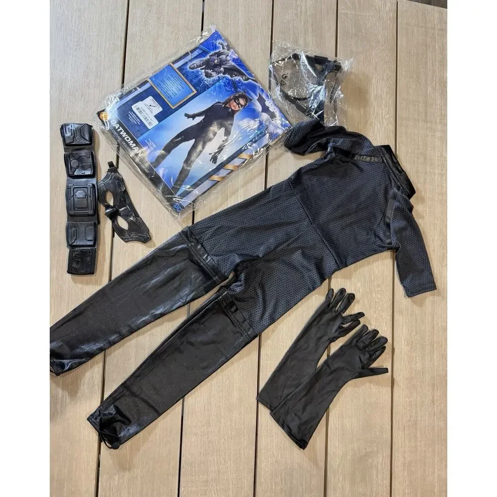 Batman‎ The Dark Knight Child's Deluxe Catwoman Costume Small Cosplay Halloween - Picture 3 of 12